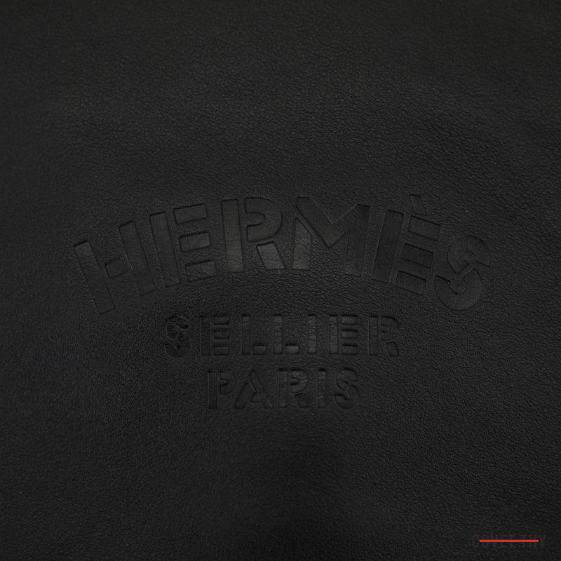Hermes Bridado Bag/Backpack, Noir Evercolor Calfskin