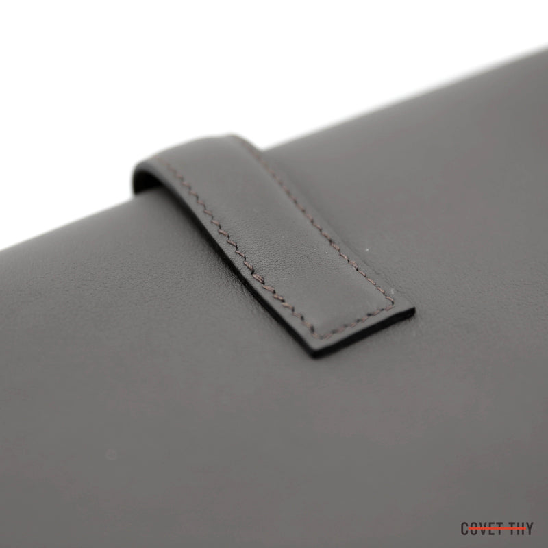 Hermès Authenticated Leather Clutch Bag