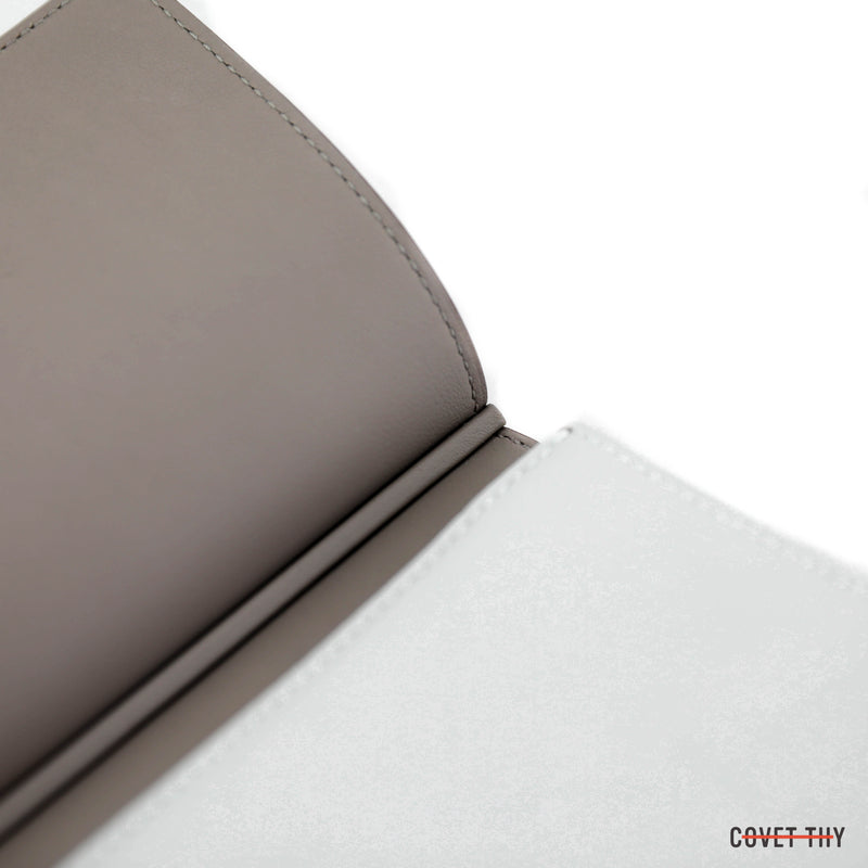 Hermes Multiplis Clutch, Evercolor Gris Asphalt