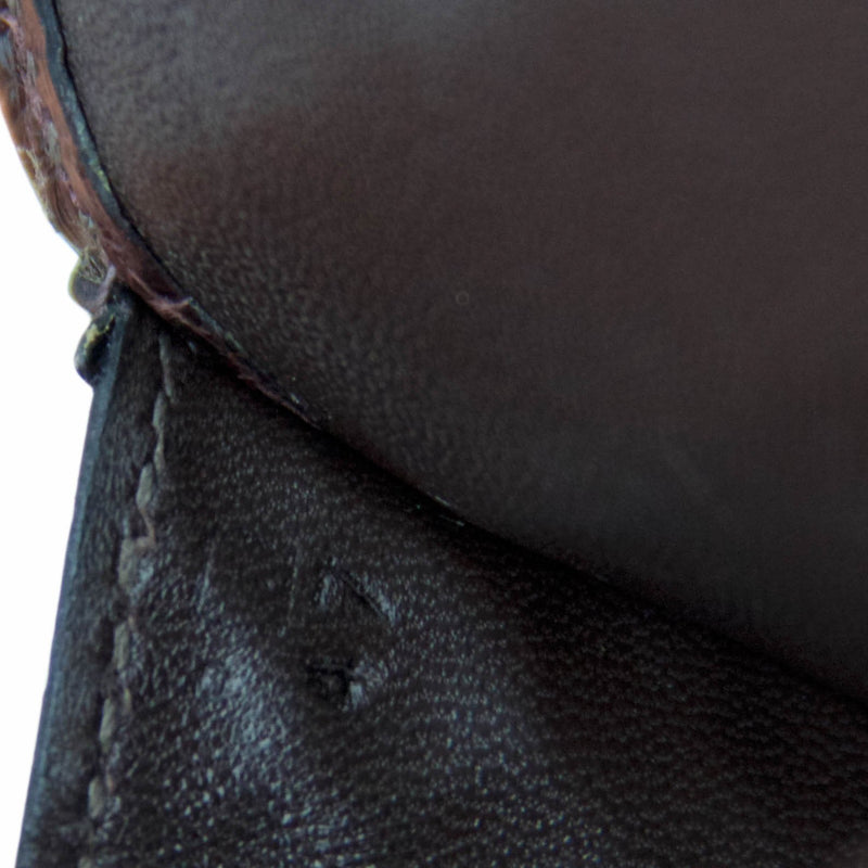 Hermes Cocoan Mini Crocodile Jige Clutch
