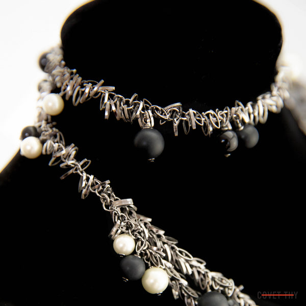Chanel Double Chain Pine Needle Belt