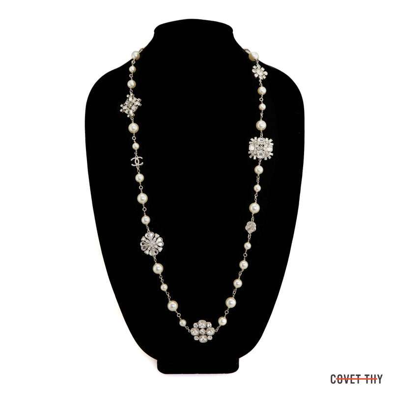 Chanel Snowflake Necklace