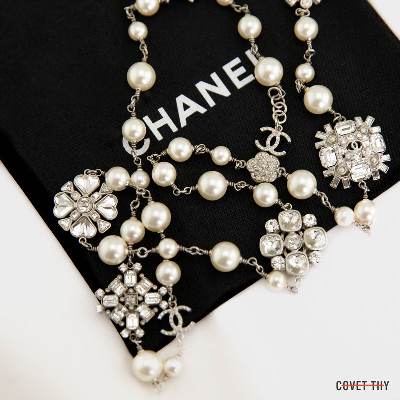 Chanel Snowflake Necklace
